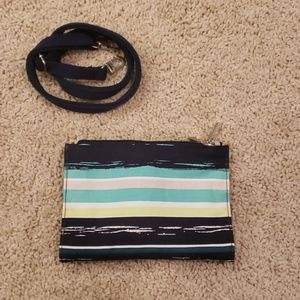 Thirty-one Cross Town Wallet in Sea Stripe